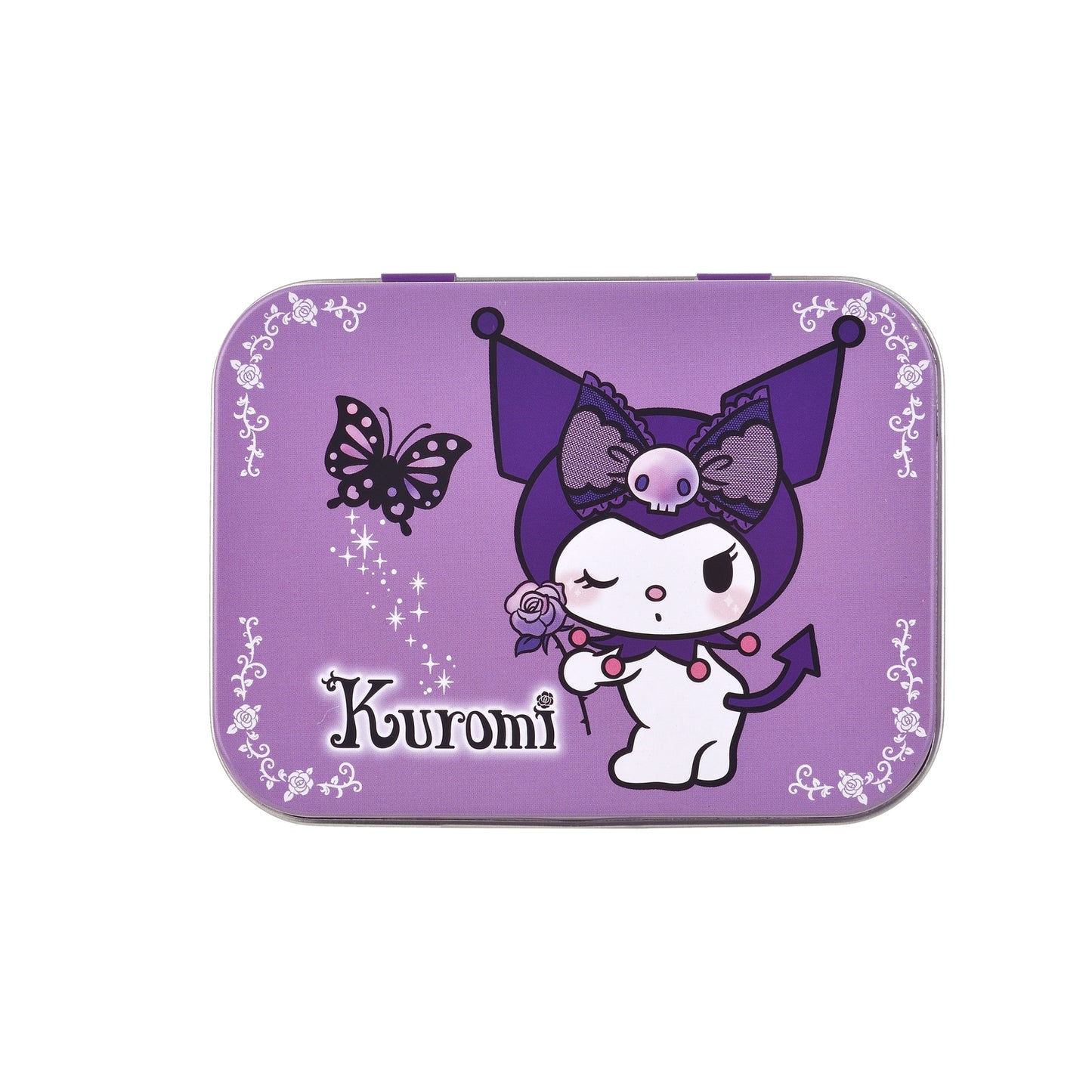 Hello Kitty Kuromi Glitzer Pflaster in Metallbox